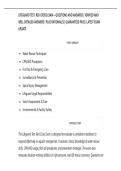 LIFEGUARD TEST&colon; RED CROSS EXAM &ndash; QUESTIONS AND ANSWERS &vert; VERIFIED AND&NewLine;WELL DETAILED ANSWERS &vert; PLUS RATIONALES &vert; GUARANTEED PASS &vert; LATEST EXAM&NewLine;UPDATE