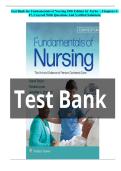 Complete Test Bank for Fundamentals of Nursing 10th Edition by Taylor &ndash; All Chapters 1&ndash;47&comma; Completely Covered With Questions And Verified Solutions&period;
