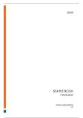 Statistics II Concepts &vert; Made Easy &vert; VUB &vert; 2025&sol;2026
