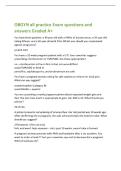 OBGYN all practice Exam questions and&NewLine;answers Graded A&plus;