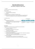 Samenvatting Genetica en Genomica H10&colon; Mutaties & DNA-herstel &vert; UHasselt &vert; 2025&sol;26
