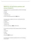 OBGYN Ch&period; 44 Test Review questions and&NewLine;answers Graded A&plus;