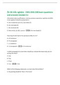 &Ocirc;n thi trắc nghiệm - CMU-ENG 230 Exam questions&NewLine;and answers Graded A&plus;