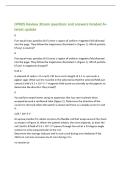 OP005 Review 3Exam questions and answers Graded A&plus;&NewLine;latest update
