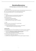Samenvatting Genetica en Genomica H15&colon; DNA-technologie &vert; UHasselt &vert; 2025&sol;26