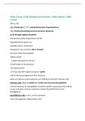 Patho 2 Exam 3 Full Questions and Answers &vert; 2026 Update &vert; 100&percnt;&NewLine;Correct