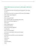 PATHO EXAM 3 Questions and Answers &vert; 2026 Update &vert; 100&percnt; Correct