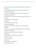 patho exam 3 Questions and Answers &vert; 2026 Update &vert; 100&percnt; Correct