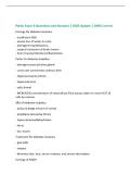 Patho Exam 6 Questions and Answers &vert; 2026 Update &vert; 100&percnt; Correct