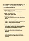 INTUIT BOOKKEEPING PROFESSIONAL CERTIFICATE TEST EXAM &lpar;ACTUAL 2025&sol;2026&rpar; WITH QUESTIONS AND VERIFIED DETAILED ANSWERS