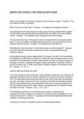 MEEN 345 EXAM 2 REVIEW QUESTIONS