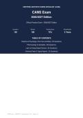 CANS Exam 2026&sol;2027 Edition &vert; Complete Exam-Style Questions &vert; 100&percnt; Verified &ndash; Detailed Rationales &ndash; Pass Guaranteed &ndash; A&plus; Graded&NewLine;&NewLine;