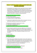 TNCC 9th Edition Exam 50 MCQs Practice Questions with Verified Answers Study Guide