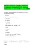 EMORY DPT GMC Nutrition and Wound Management &lpar;Etiologies&rpar; EXAM Questions And Correct Answers &lpar;Verified Answers&rpar; 2026