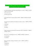 Wound Care Final Exam Questions And Correct Answers &lpar;Verified Answers&rpar; 2026