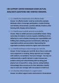 HDI SUPPORT CENTER MANAGER EXAM &lpar;ACTUAL 2026&sol;2027&rpar; QUESTIONS AND VERIFIED ANSWERS&period;