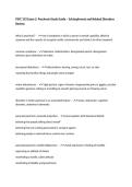 PSYC 333 Package Deal&colon; Complete Abnormal Psychology Study Guides & Exam Prep Bundle