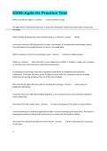 D359-Agile Hr Practice Test