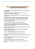 EDU 331 &lpar; TEACH READING&rpar; FINAL EXAM WITH COMPLETE SOLUTIONS 100&percnt; VERIFIED 2026 UPDATE&excl;&excl;