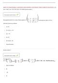 MATH 3321 EMATH EXAM 3 &vert; QUESTIONS AND ANSWERS &vert; 2026 UPDATE &vert; WITH COMPLETE SOLUTIONS - UH&period;