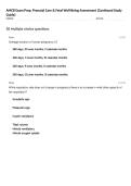AMCB Exam Prep&colon; Prenatal Care & Fetal Well-Being Assessment &lpar;Continued Study Guide&rpar;