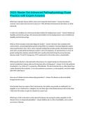 D115&colon; Master Set-Advanced Pathophysiology Exam Practice with Expert Answers 