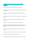 D115 Study Guide&colon; Exam Questions & Answers Rated A&plus;