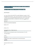 BUSI 230 EXAM 4 &vert; QUESTIONS AND ANSWERS &vert; 2026 UPDATE &vert; WITH COMPLETE SOLUTIONS&period;