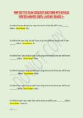 RNRF DCF TEST EXAM 2026&vert;2027 QUESTIONS WITH DETAILED &NewLine;VERIFIED ANSWERS &lpar;100&percnt;&rpar; &vert; ALREADY GRADED A&plus;