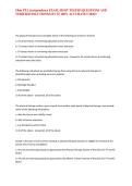 Ohio PTA Jurisprudence EXAM&comma; MOST TESTED QUESTIONS AND VERIFIED SOLUTIONS&sol;GET IT 100&percnt; ACCURATE&excl;&excl; 2026&excl;&excl;&NewLine;