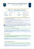 NSG554&sol; NSG 554 Exam 1 &lpar;Latest 2026&sol;2027 Update&rpar; &vert; Advanced Practice Infectious Disease&comma; Emergency & Pharmacology &ndash; Levels of Prevention&comma; Immunity&comma; Vaccines&comma; TB&comma; Syncope&comma; Anaphylaxis&comma; Travel Medicine &vert; A&plus; Graded &vert; Wilkes University&NewLine;&NewLine;