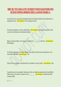 RNRF DCF TEST EXAM LATEST 2026&vert;2027 UPDATED QUESTIONS WITH &NewLine;DETAILED VERIFIED ANSWERS &lpar;100&percnt;&rpar; &vert; ALREADY GRADED A&plus;