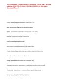 NSG 3160 Health Assessment Exam 3 Questions & Answers &vert; 100&percnt; Verified solutions &lpar;2026&rpar; UPDATE &vert;2026&excl;&excl; STUDY GUIDE EXAM 3160 Health Assessment Exam 2&NewLine;