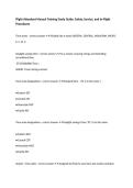 Flight Attendant Manual Training Study Guide&colon; Safety&comma; Service&comma; and In-Flight Procedures