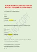 PHLEBOTOMY NHA EXAM LATEST 2026&vert;2027 UPDATED QUESTIONS &NewLine;WITH DETAILED VERIFIED ANSWERS &lpar;100&percnt;&rpar; &vert; ALREADY GRADED A&plus;