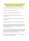 NURS 611 MARYVILLE EXAM 4   &vert; COMPLETE QUESTIONS WITH EXPERT SOLUTIONS &vert; 2026 LATEST UPDATED &vert; GET A&plus;