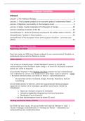 Lecture Notes European Societies &vert; Universiteit Antwerpen &vert; 2025&sol;26