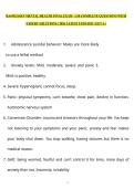 RASMUSSEN MENTAL HEALTH FINAL EXAM  &vert; 110 COMPLETE QUESTIONS WITH EXPERT SOLUTIONS &vert; 2026 LATEST UPDATED &vert; GET A&plus;