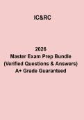 IC&RC Exam Questions and Answers PDF Study Guide 2026