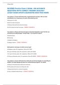 NCOEMS Practice Exam 2 EXAM &ndash;100 ACCURATE &NewLine;QUESTIONS WITH CORRECT ANSWER 2026&sol;2027 &NewLine;LATEST EXAM UPDATE GUARANTEE HIGH PASS MARK 