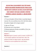 NR 547 FINAL EXAM 2025 &ndash; COMPLETE TEST BANK WITH 500&plus; REAL QUESTIONS&comma; VERIFIED ANSWERS & DETAILED RATIONALES &lpar;DIFFERENTIAL DIAGNOSIS IN PSYCHIATRIC MENTAL HEALTH&rpar;&NewLine;&NewLine;