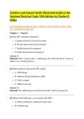 Illustrated Guide to the National Electrical Code &lpar;9th Edition&rpar; by Charles R&period; Miller &ndash; Solution & Answer Guide &vert; Complete Worked Solutions for NEC Applications