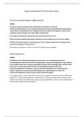 Examenvragen Balanslezen & Financi&euml;le Analyse Universiteit Gent 