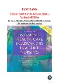 Complete Test Bank for Women's Health Care in Advanced Practice Nursing &lpar;2nd Edition&rpar; by Ivy M&period; Alexander &vert; Premium 2026 Nursing Exam Prep with Answers & Rationales