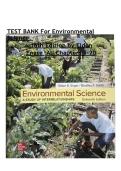 Test Bank&colon; Environmental Science &lpar;16th Edition&rpar; &ndash; Enger & Smith &vert; Ecosystems&comma; Sustainability&comma; & Policy &vert; Complete Exam Prep
