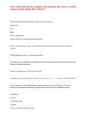 Local Anesthesia -CDCA Board Exam comprehensive questions fully solved & updated &lpar;Latest Update 2026&rpar; UPDATE&excl;&excl;&NewLine;