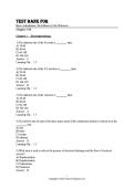 Test Bank for Basic Arrhythmias&comma; 9th Edition by Gail Walraven &lpar;ISBN&colon; 978-0138164959&rpar; &ndash; Chapter 1&ndash;8 EKG Interpretation Exam Questions & Answer Resource