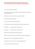 TDCJ CORE COMPETENCIES EXAM &lpar;updated 2026&rpar; Questions & Answers &vert; With 100&percnt; Correct Answers graded A&plus; Guaranteed Success&excl;&excl;&NewLine;