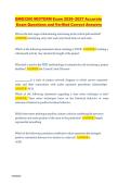 QMB3200 Midterm Exam 2026&ndash;2027 &ndash; Accurate Real Exam Questions & Verified Correct Answers&NewLine;&NewLine;