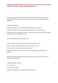 Manufactured Housing Test Questions & Answers&comma; Well Elaborated &vert; Already Verified Test &vert;100&percnt; Verified solutions &vert;2026 Latest&excl;&excl;&NewLine;